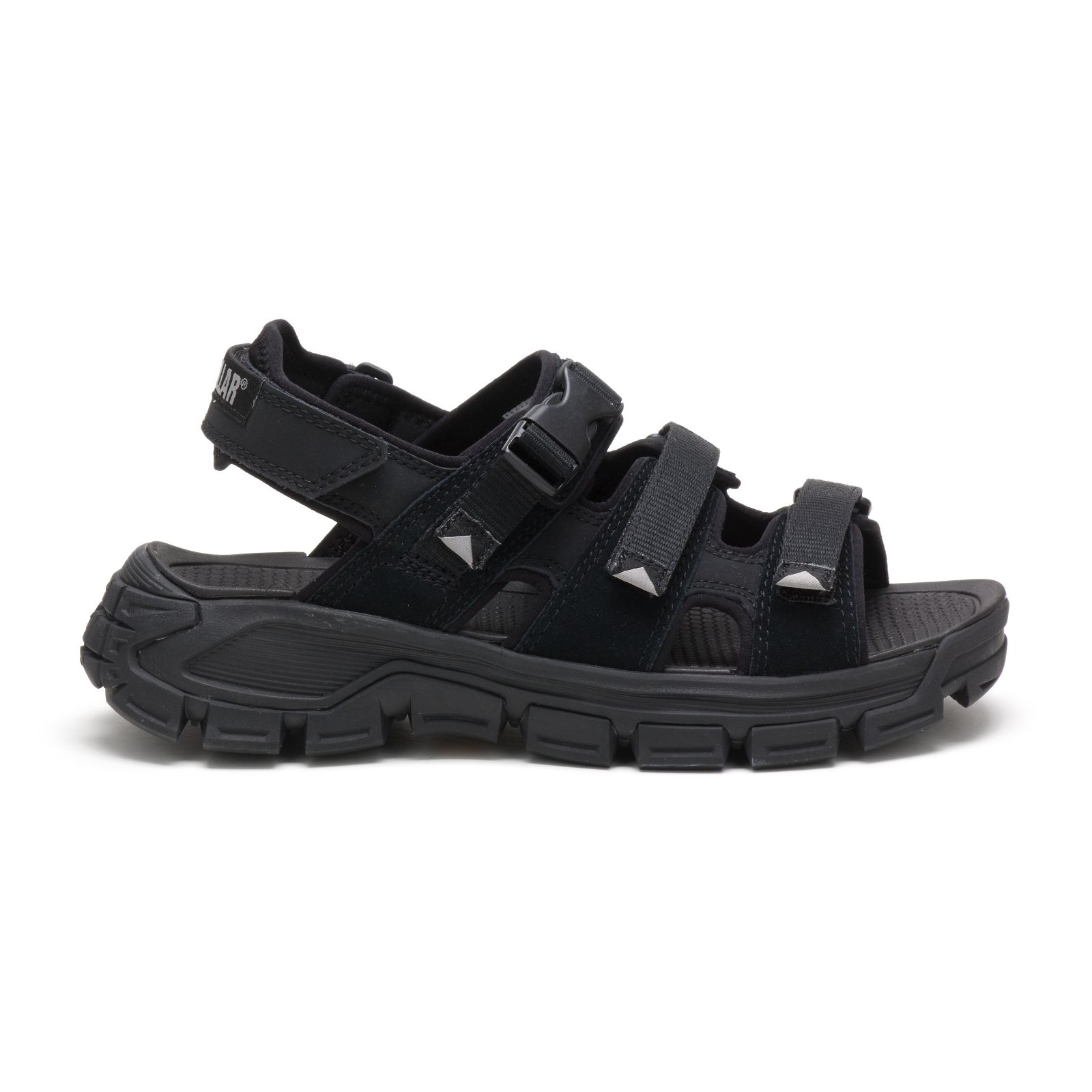 Caterpillar Progressor Buckle - Mens Sandals - Black - NZ (681TSLEXP)